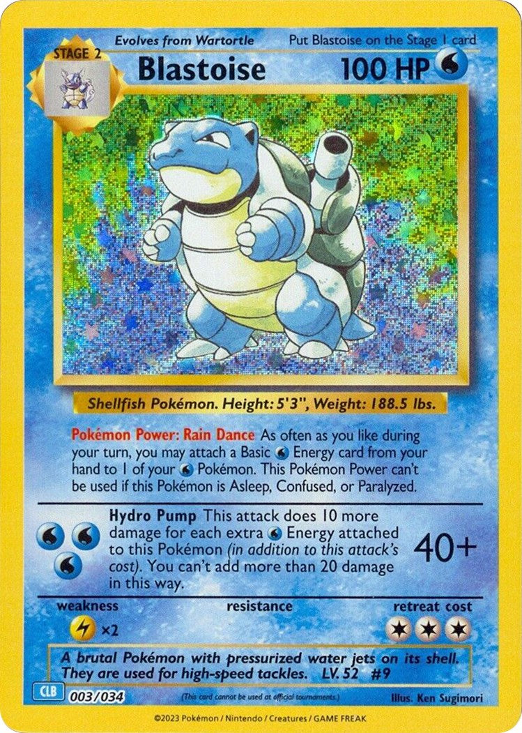 Blastoise [Trading Card Game Classic] | Card Citadel