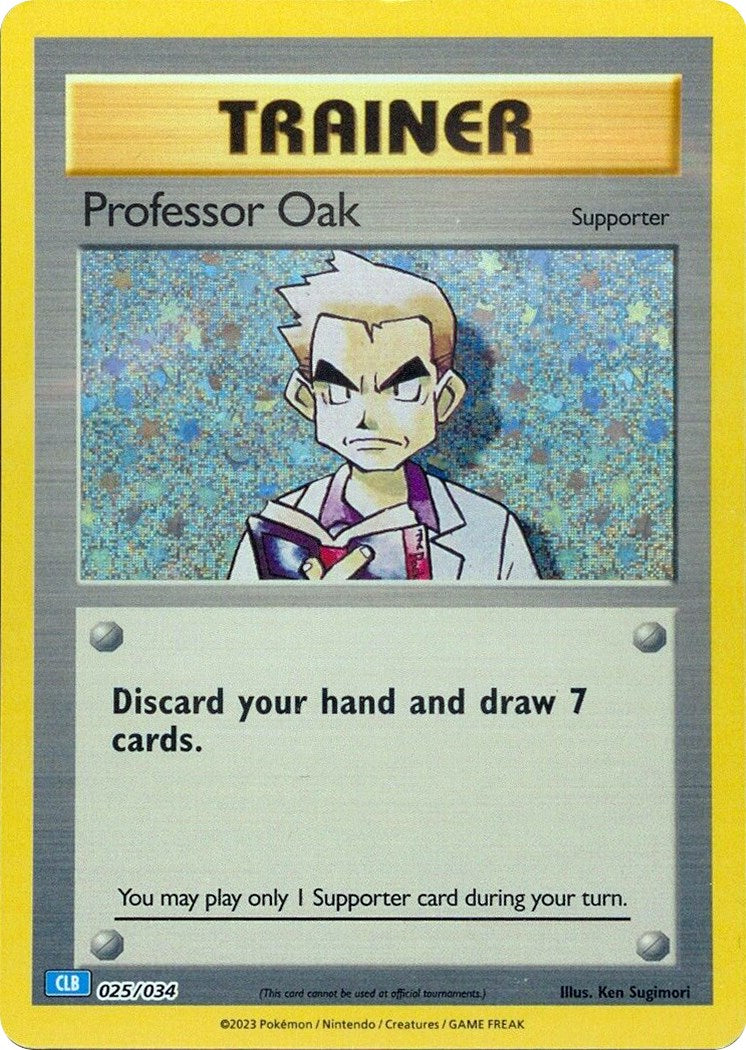 Professor Oak (CLB) [Trading Card Game Classic] | Card Citadel