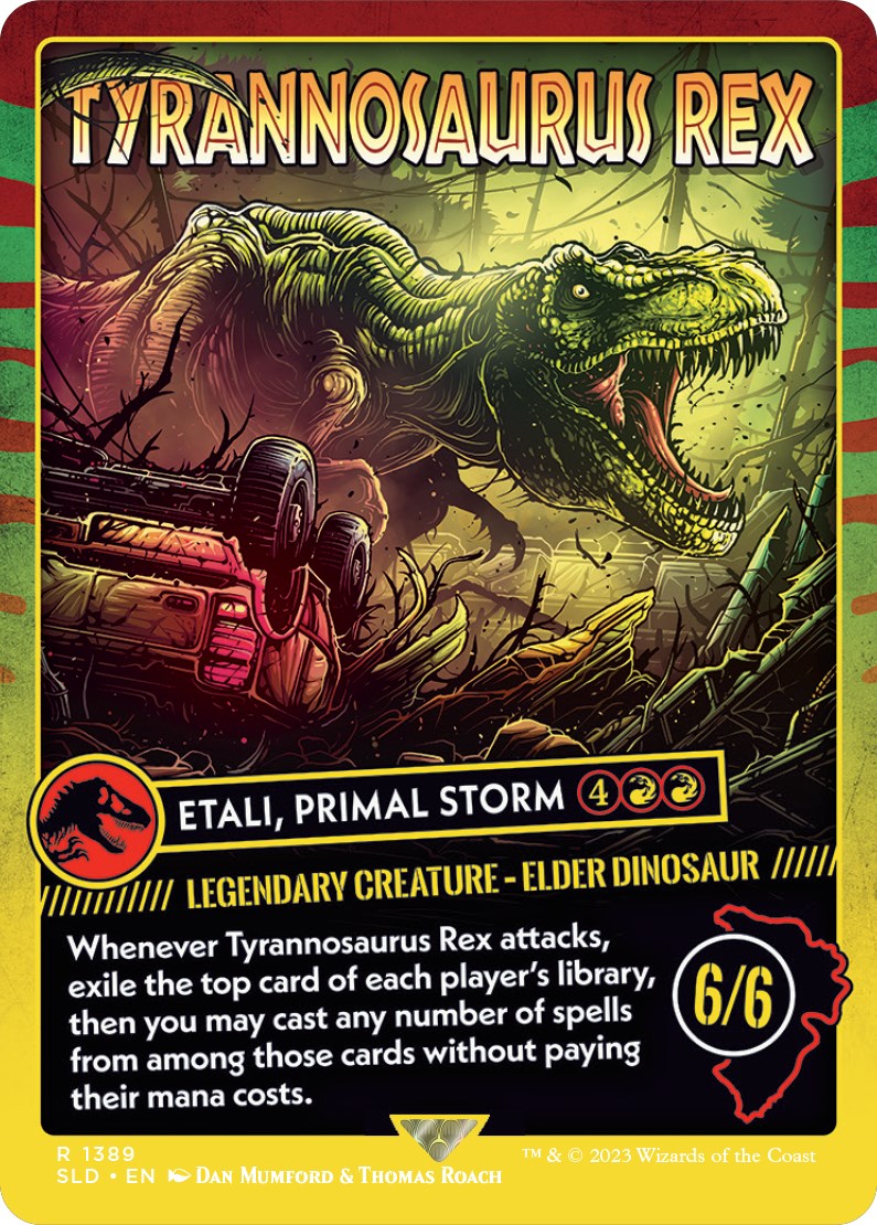 Tyrannosaurus Rex - Etali, Primal Storm [Secret Lair Drop Series] | Card Citadel