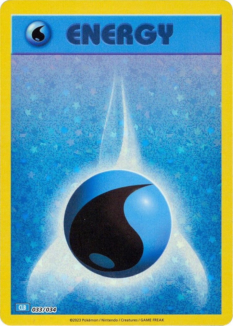 Basic Water Energy [Trading Card Game Classic] | Card Citadel