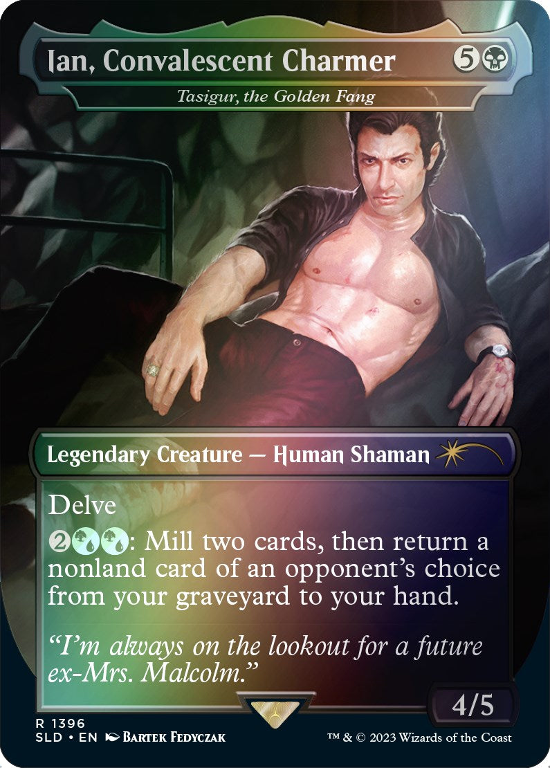 Ian, Convalescent Charmer - Tasigur, the Golden Fang (Rainbow Foil) [Secret Lair Drop Series] | Card Citadel