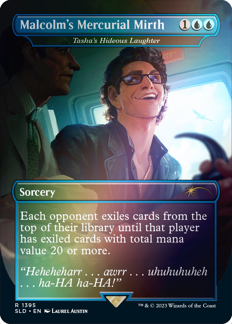 Malcolm's Mercurial Mirth - Tasha's Hideous Laughter (Rainbow Foil) [Secret Lair Drop Series] | Card Citadel