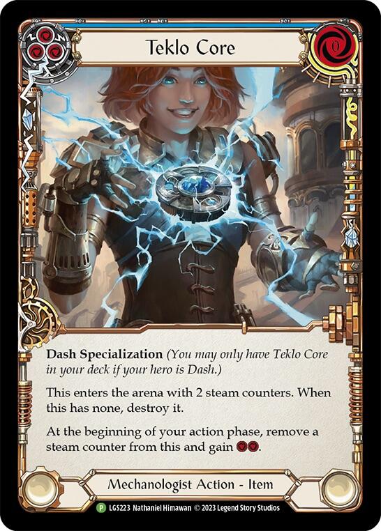 Teklo Core [LGS223] (Promo)  Cold Foil | Card Citadel