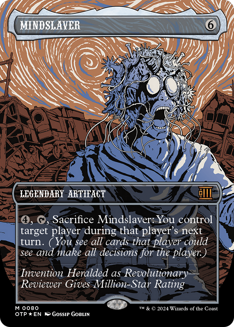 Mindslaver (Textured Foil) [Outlaws of Thunder Junction: Breaking News] | Card Citadel