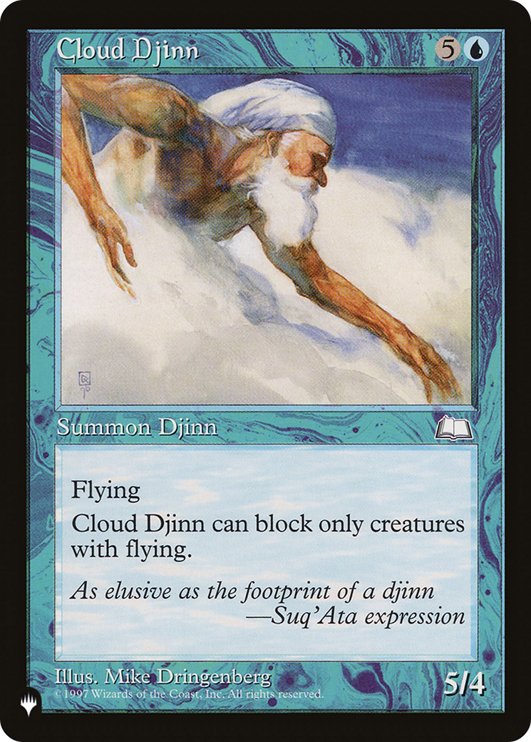 Cloud Djinn [The List Reprints] | Card Citadel