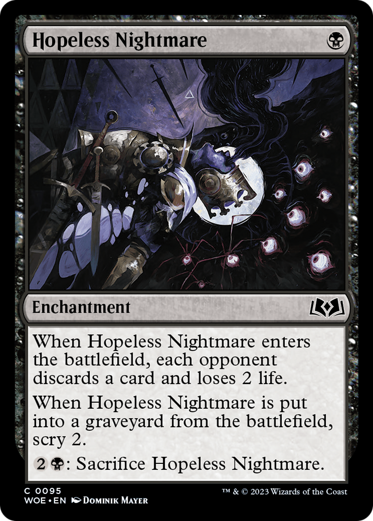 Hopeless Nightmare [Wilds of Eldraine] | Card Citadel