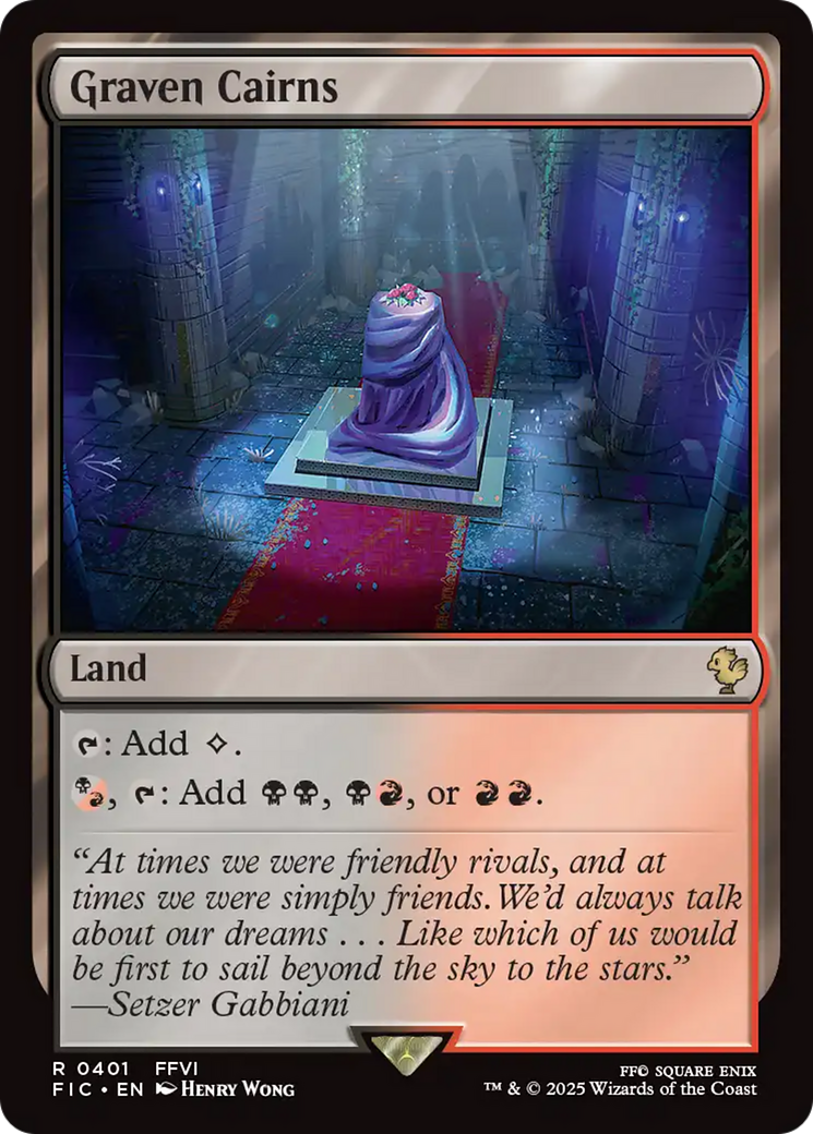 Graven Cairns [FINAL FANTASY Commander] | Card Citadel