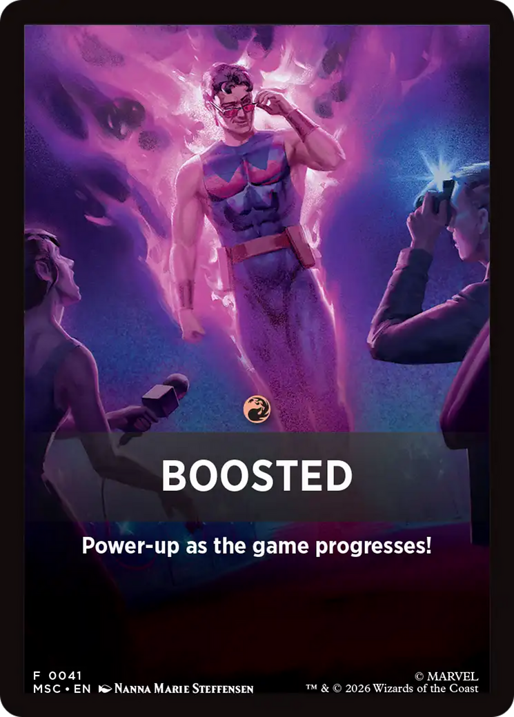 Boosted Theme Card [Marvel Super Heroes Commander] | Card Citadel
