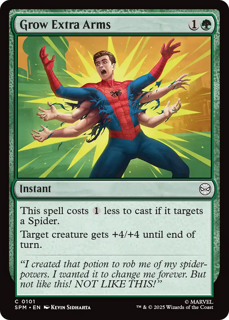 Grow Extra Arms [Marvel's Spider-Man] | Card Citadel