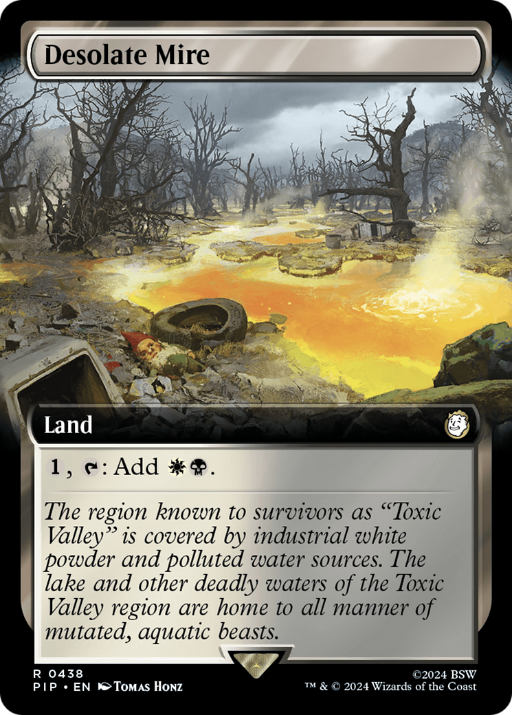 Desolate Mire (Extended Art) [Fallout] | Card Citadel