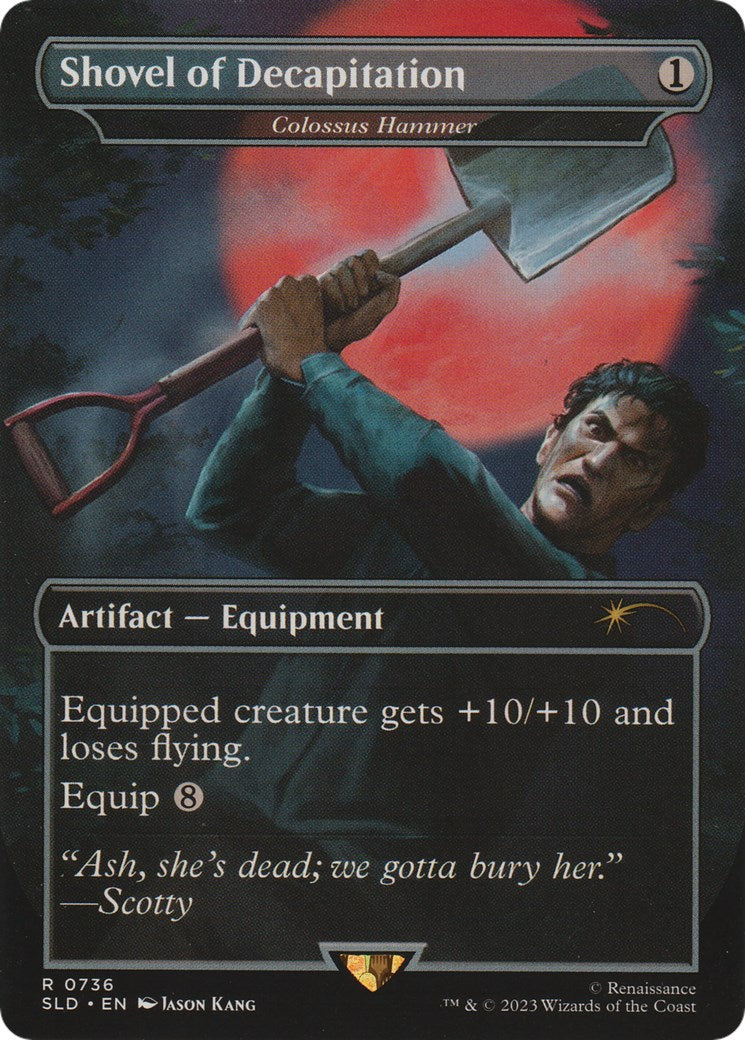Shovel of Decapitation - Colossus Hammer [Secret Lair Drop Series] | Card Citadel