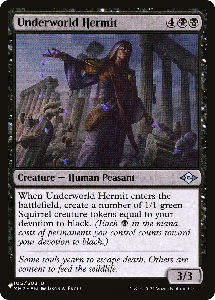 Underworld Hermit [The List Reprints] | Card Citadel