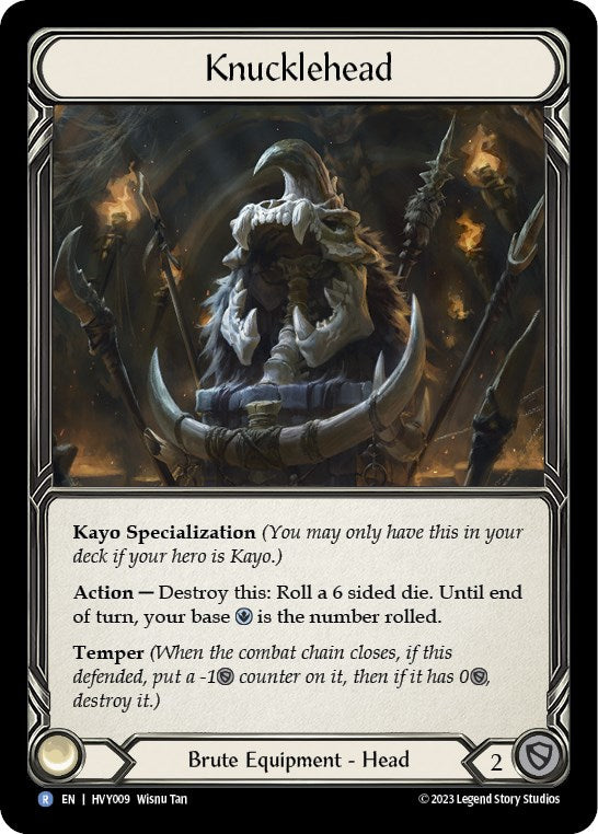 Knucklehead [HVY009] (Heavy Hitters) | Card Citadel
