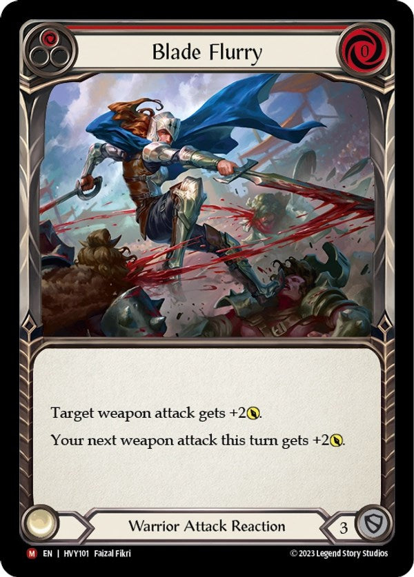 Blade Flurry [HVY101] (Heavy Hitters) | Card Citadel