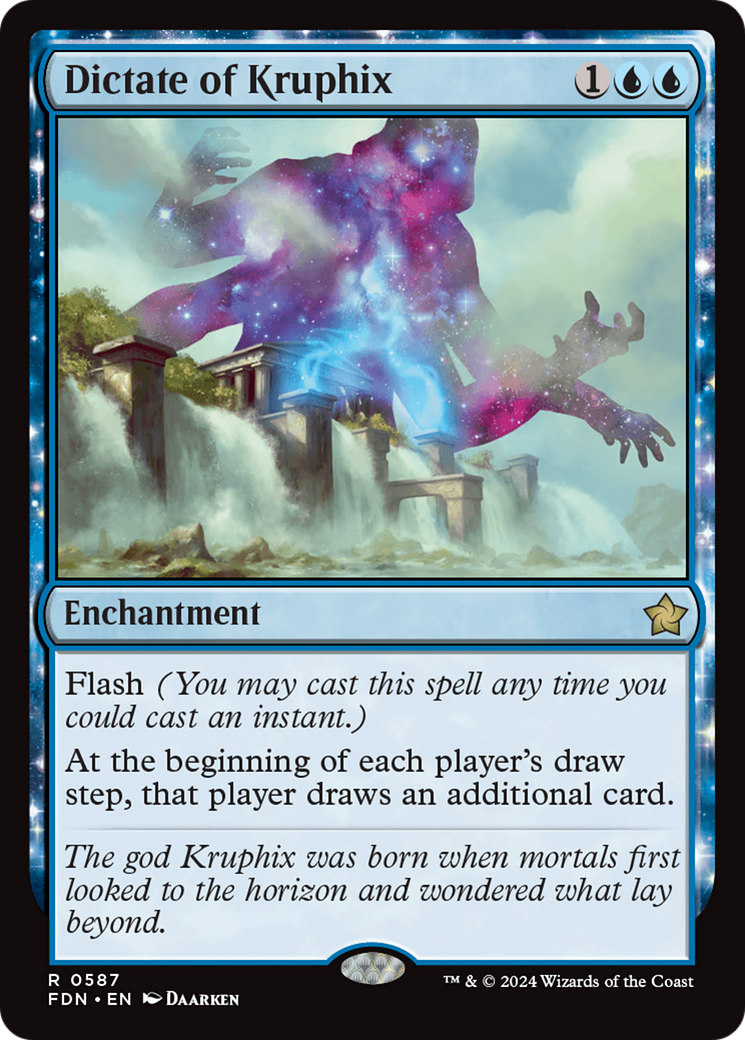 Dictate of Kruphix [Foundations] | Card Citadel