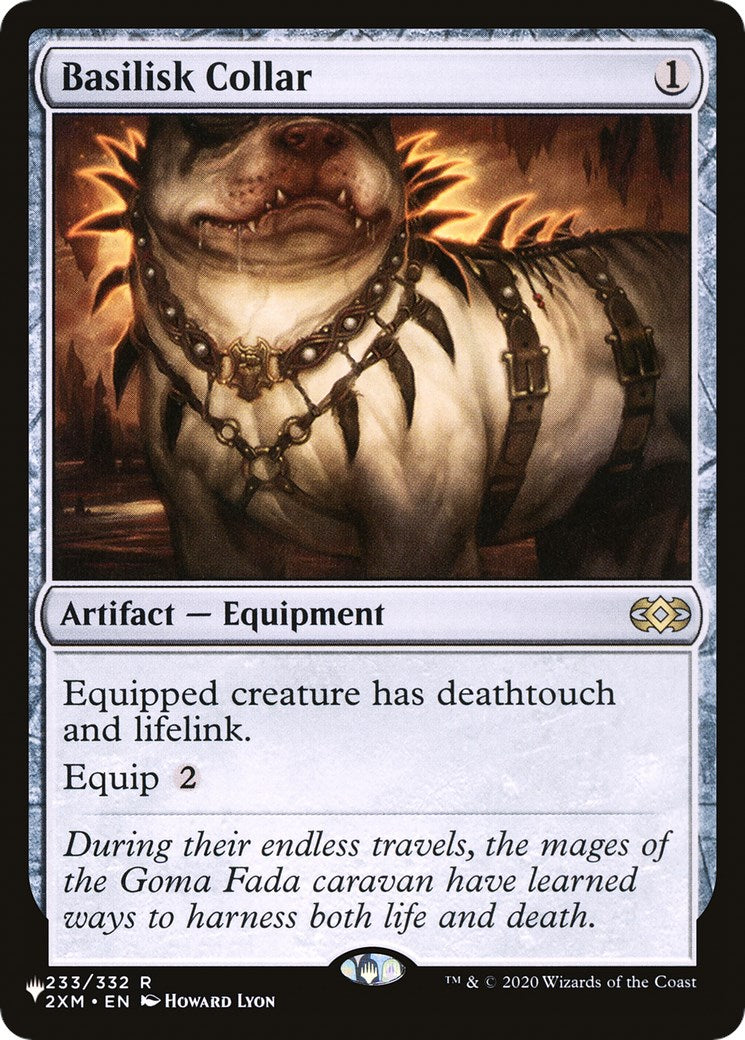 Basilisk Collar (2XM) [The List] | Card Citadel