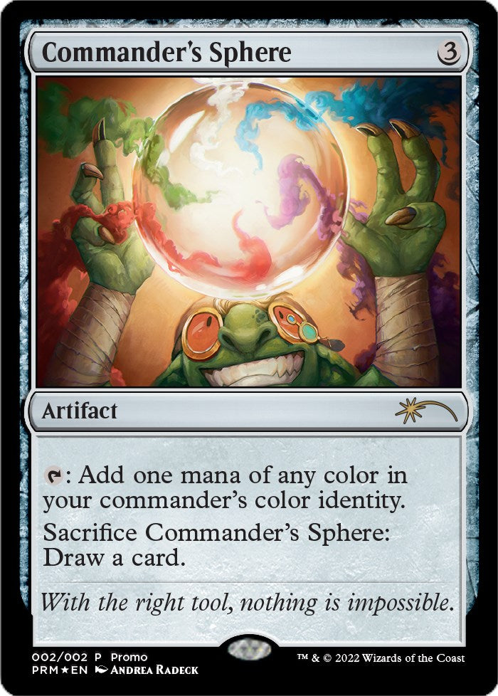 Commander's Sphere [Wizards Play Network 2024] | Card Citadel