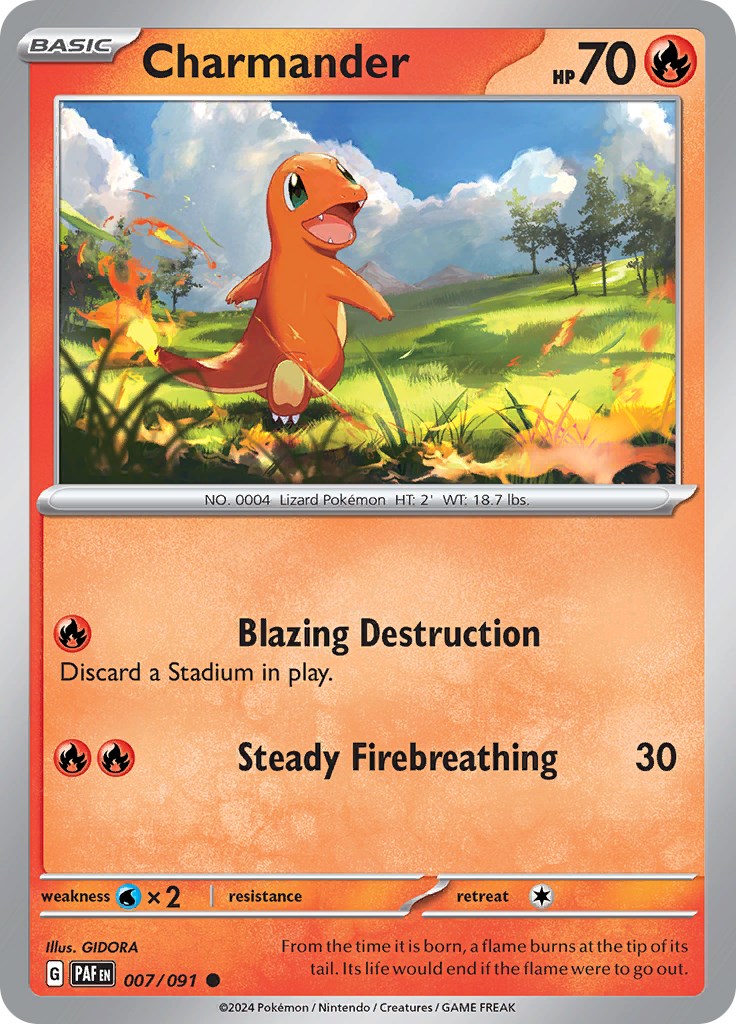 Charmander (007/091) [Scarlet & Violet: Paldean Fates] | Card Citadel