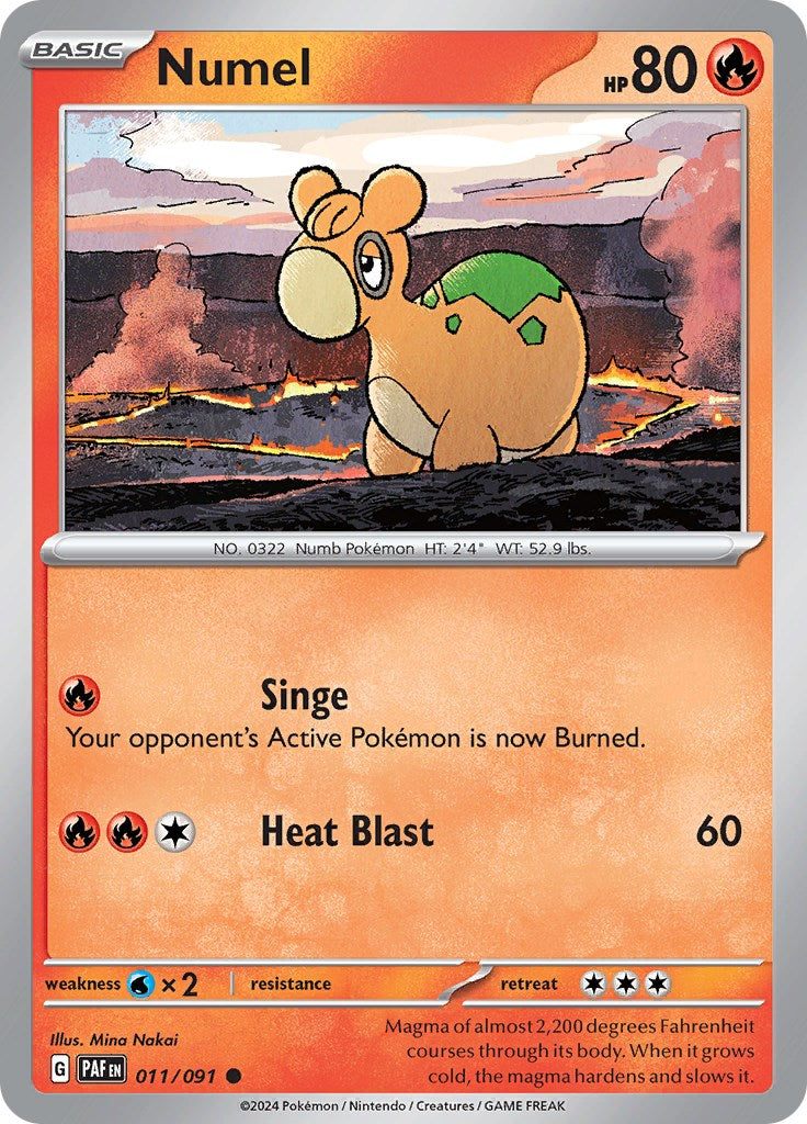 Numel (011/091) [Scarlet & Violet: Paldean Fates] | Card Citadel