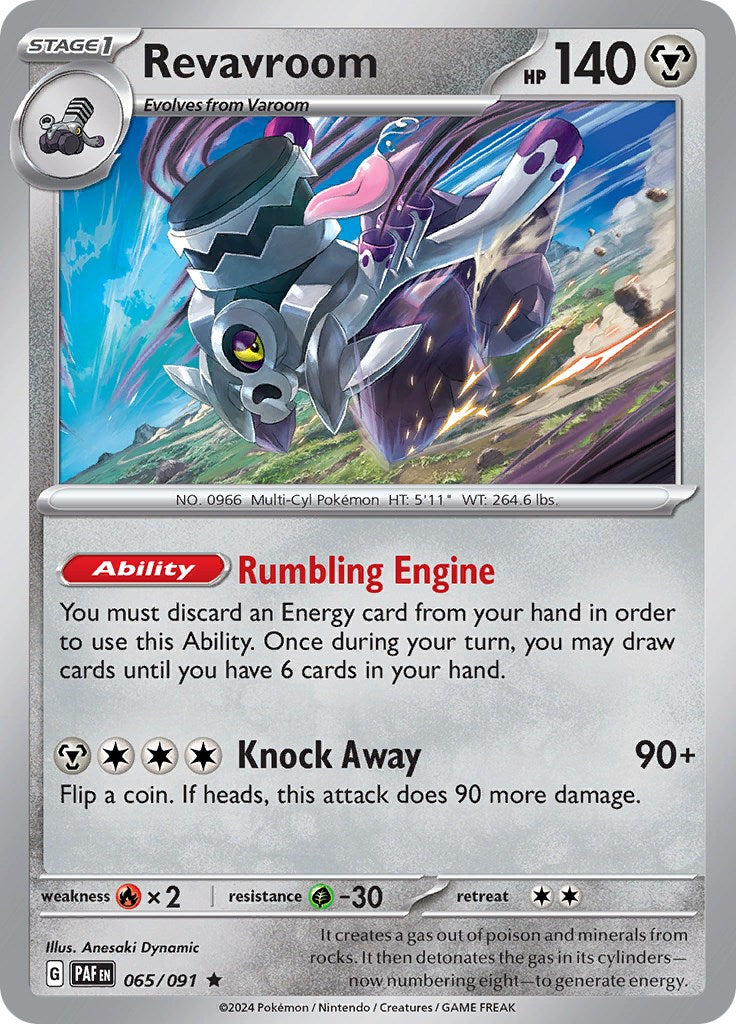 Revavroom (065/091) [Scarlet & Violet: Paldean Fates] | Card Citadel
