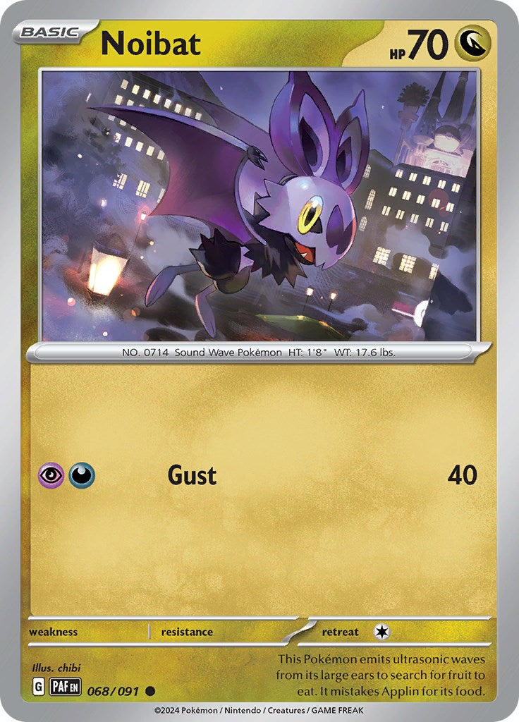 Noibat (068/091) [Scarlet & Violet: Paldean Fates] | Card Citadel