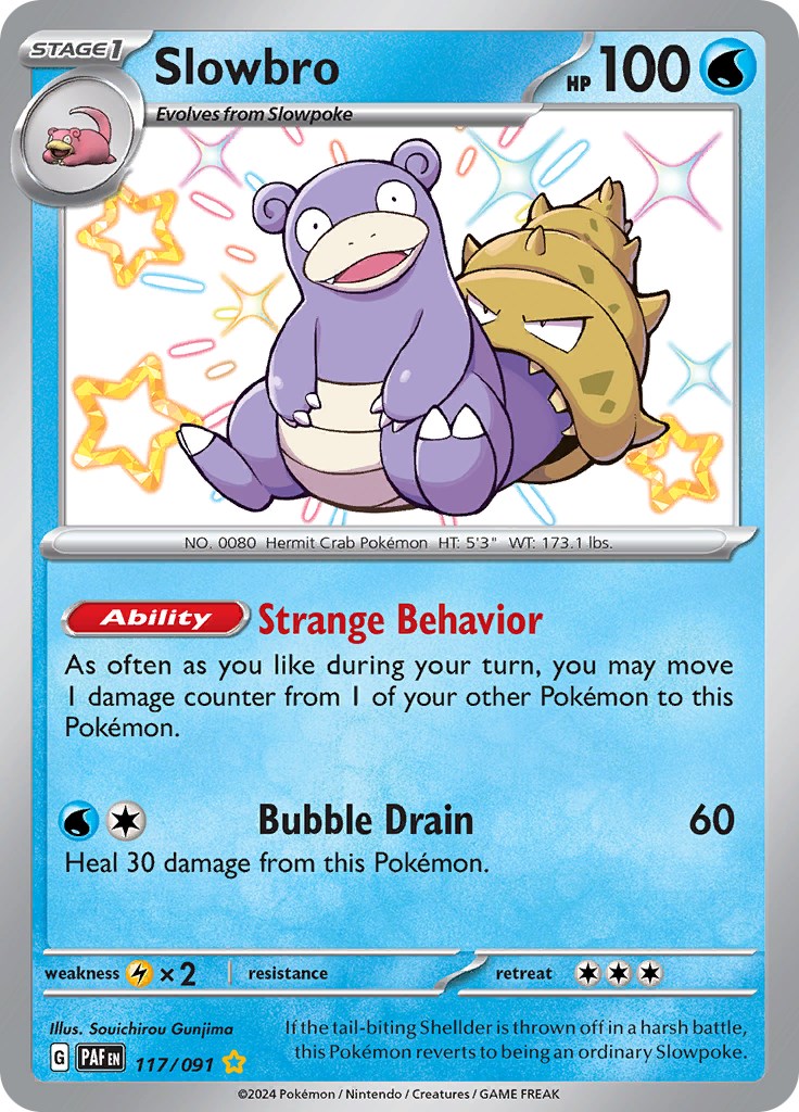 Slowbro (117/091) [Scarlet & Violet: Paldean Fates] | Card Citadel