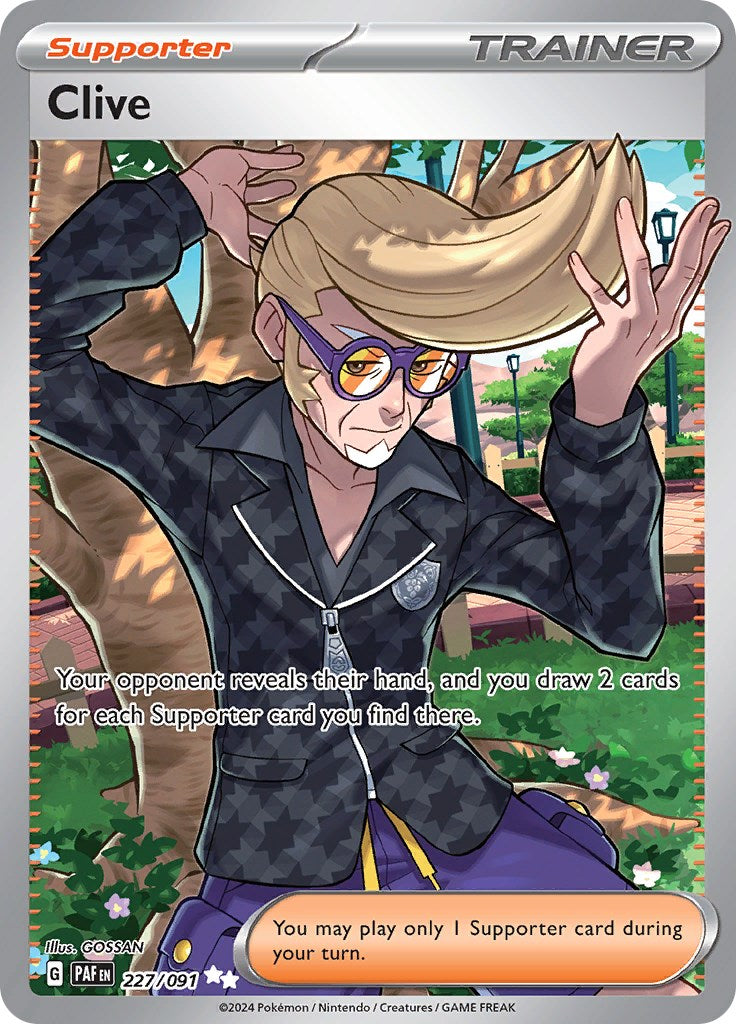 Clive (227/091) [Scarlet & Violet: Paldean Fates] | Card Citadel