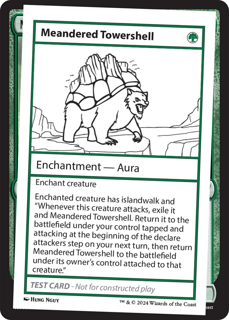 Meandered Towershell [Mystery Booster 2 Playtest Cards] | Card Citadel