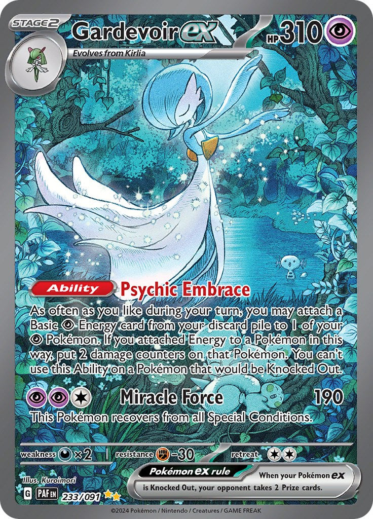 Gardevoir ex (086/198) - 233/091 [Scarlet & Violet: Paldean Fates] | Card Citadel