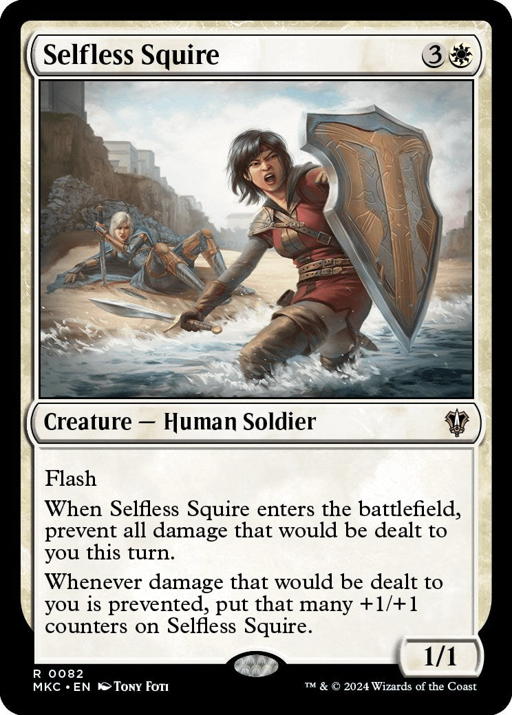 Selfless Squire [Murders at Karlov Manor Commander] | Card Citadel