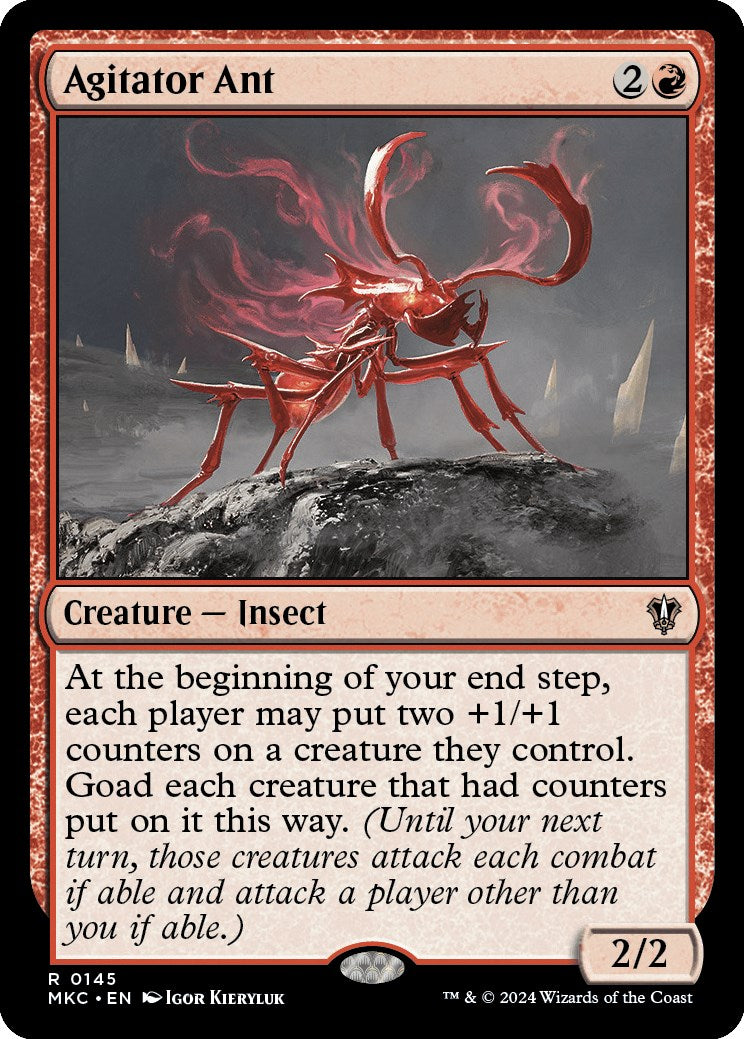 Agitator Ant [Murders at Karlov Manor Commander] | Card Citadel