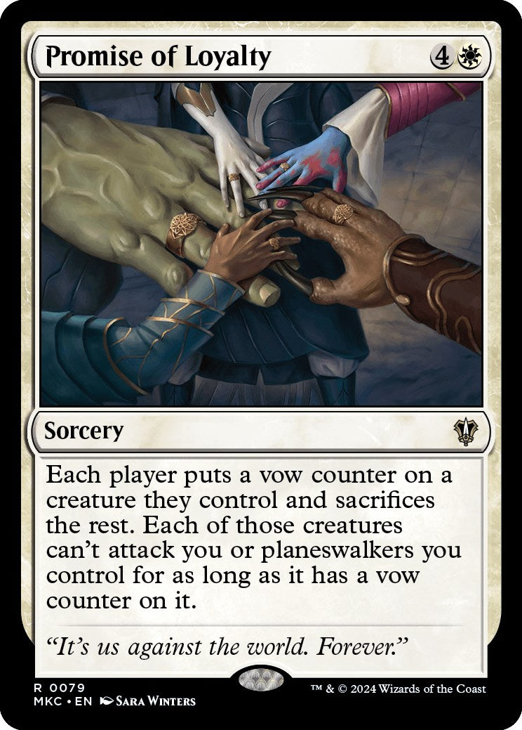 Promise of Loyalty [Murders at Karlov Manor Commander] | Card Citadel