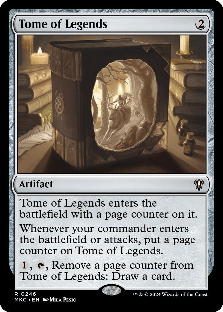 Tome of Legends [Murders at Karlov Manor Commander] | Card Citadel