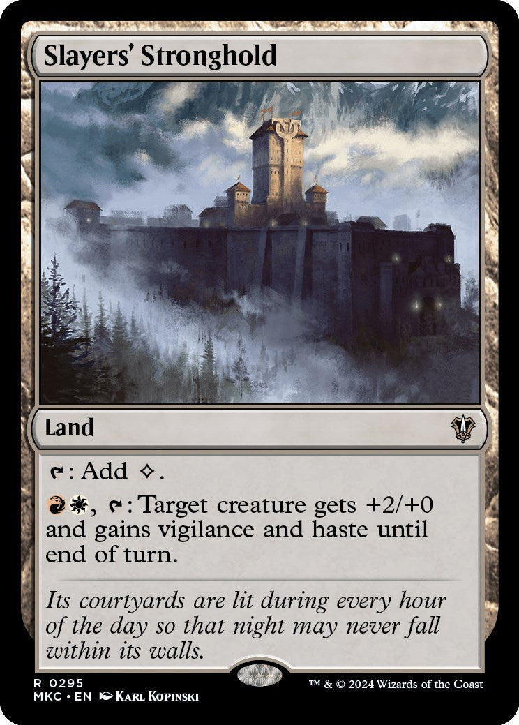 Slayers' Stronghold [Murders at Karlov Manor Commander] | Card Citadel