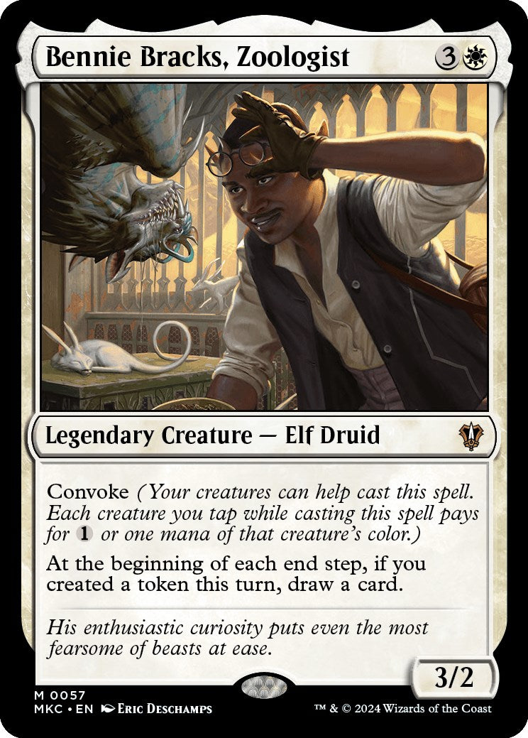 Bennie Bracks, Zoologist [Murders at Karlov Manor Commander] | Card Citadel