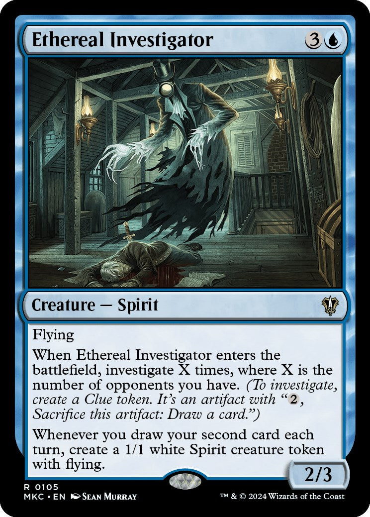 Ethereal Investigator [Murders at Karlov Manor Commander] | Card Citadel