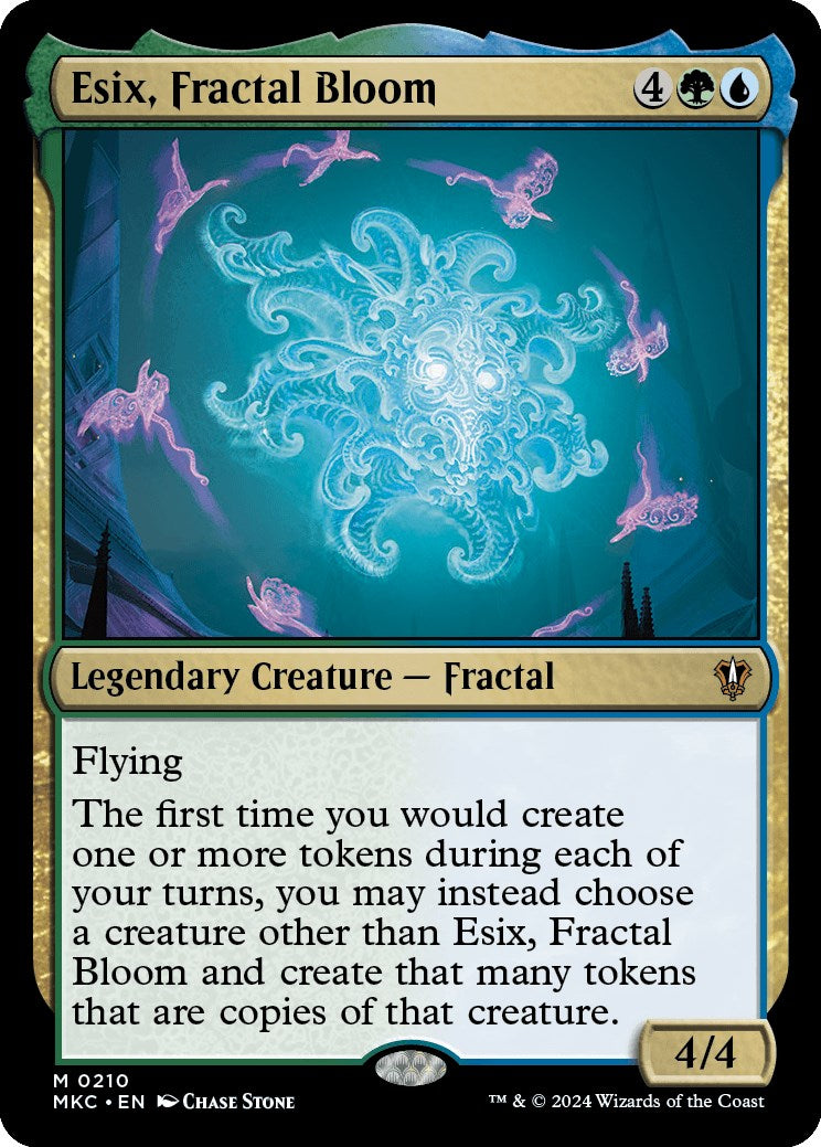 Esix, Fractal Bloom [Murders at Karlov Manor Commander] | Card Citadel