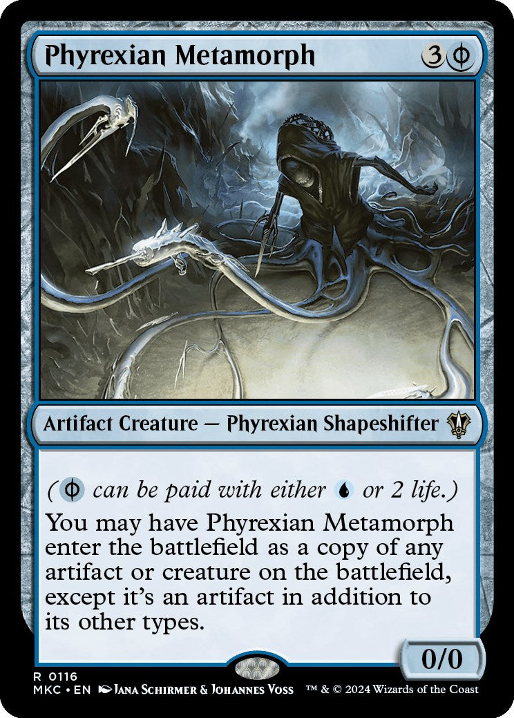 Phyrexian Metamorph [Murders at Karlov Manor Commander] | Card Citadel
