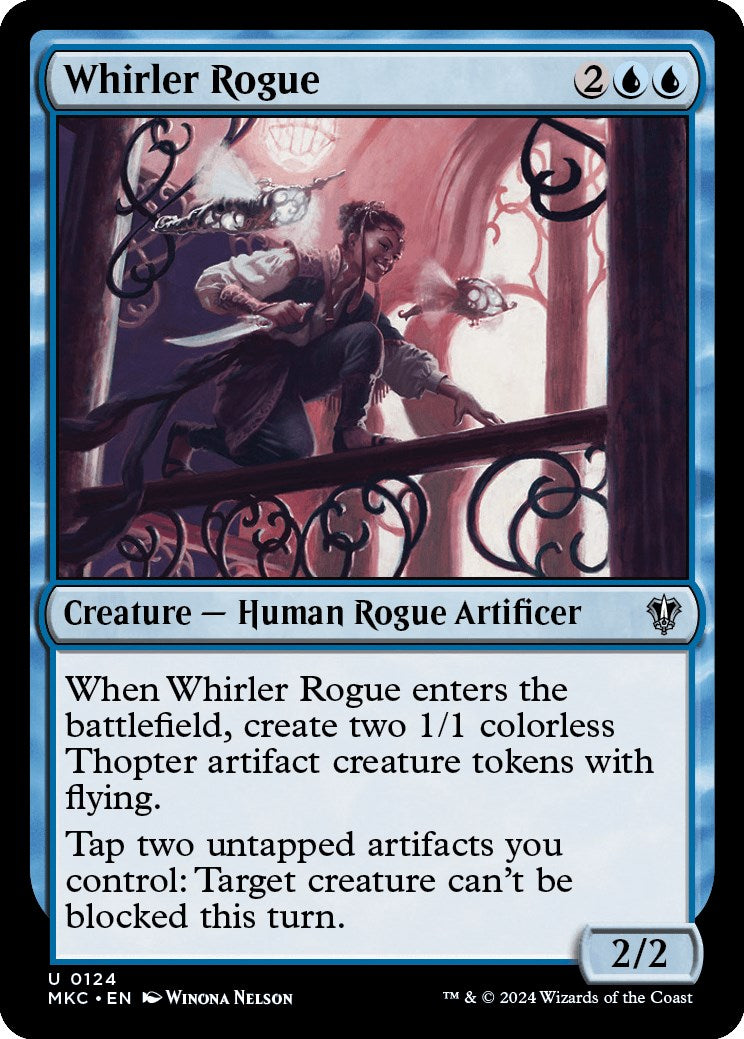 Whirler Rogue [Murders at Karlov Manor Commander] | Card Citadel