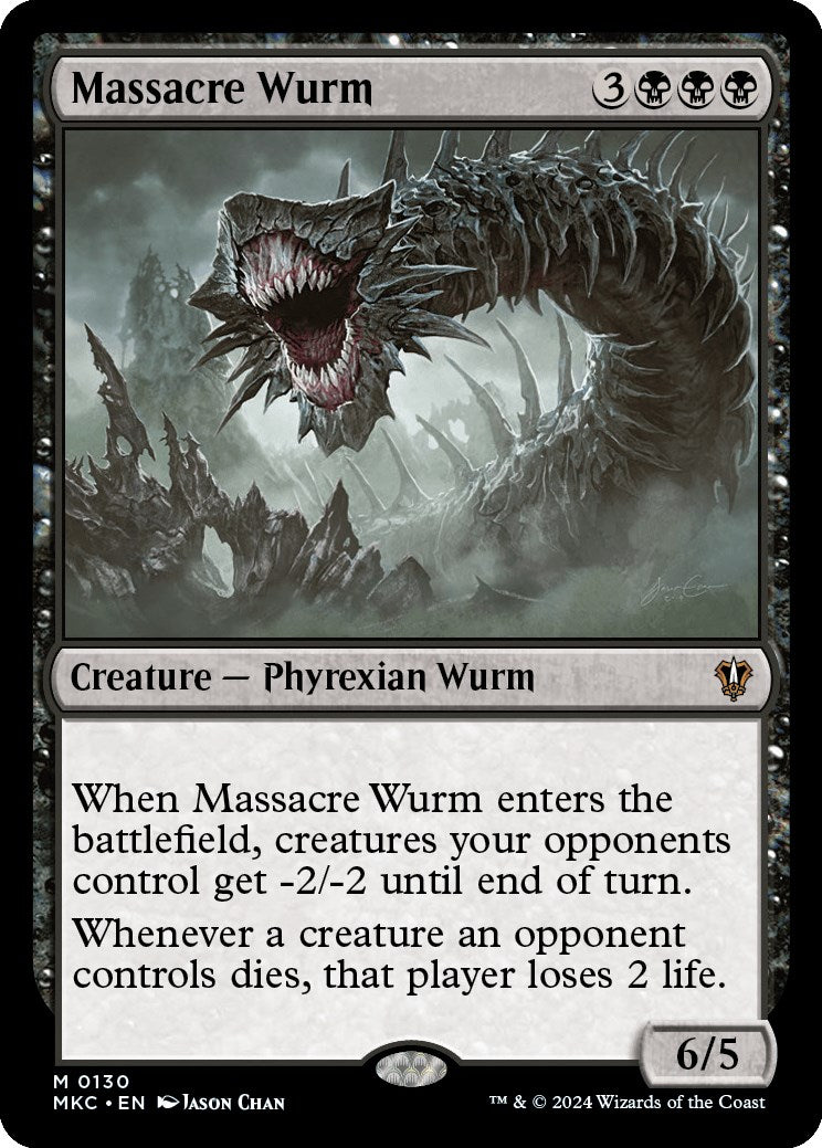 Massacre Wurm [Murders at Karlov Manor Commander] | Card Citadel