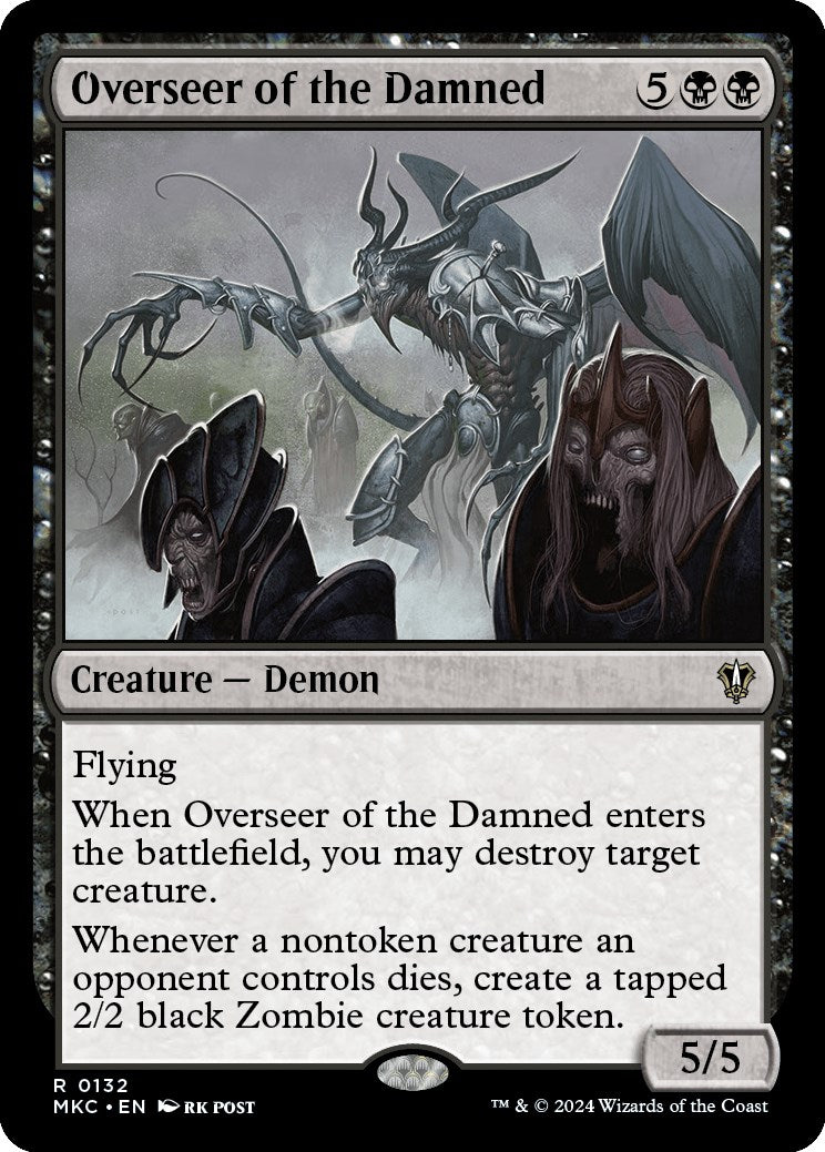 Overseer of the Damned [Murders at Karlov Manor Commander] | Card Citadel