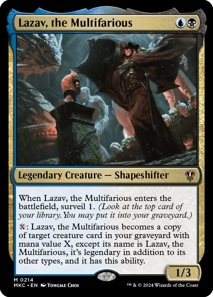 Lazav, the Multifarious [Murders at Karlov Manor Commander] | Card Citadel