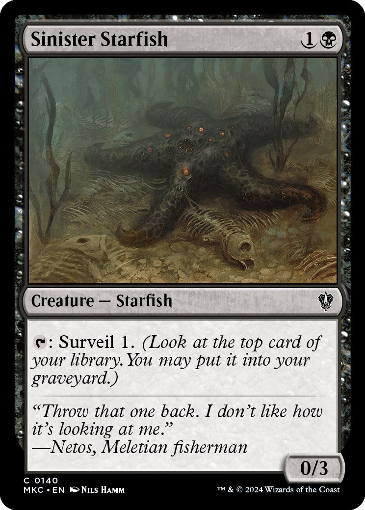 Sinister Starfish [Murders at Karlov Manor Commander] | Card Citadel