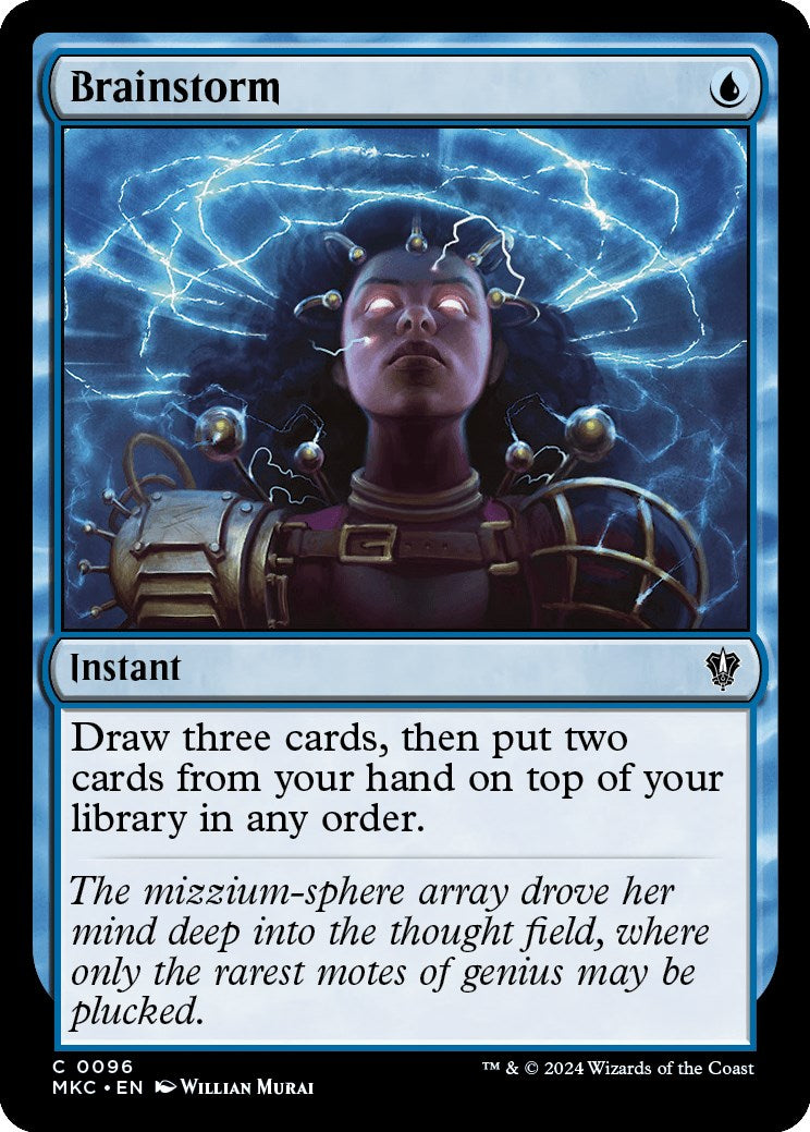 Brainstorm [Murders at Karlov Manor Commander] | Card Citadel