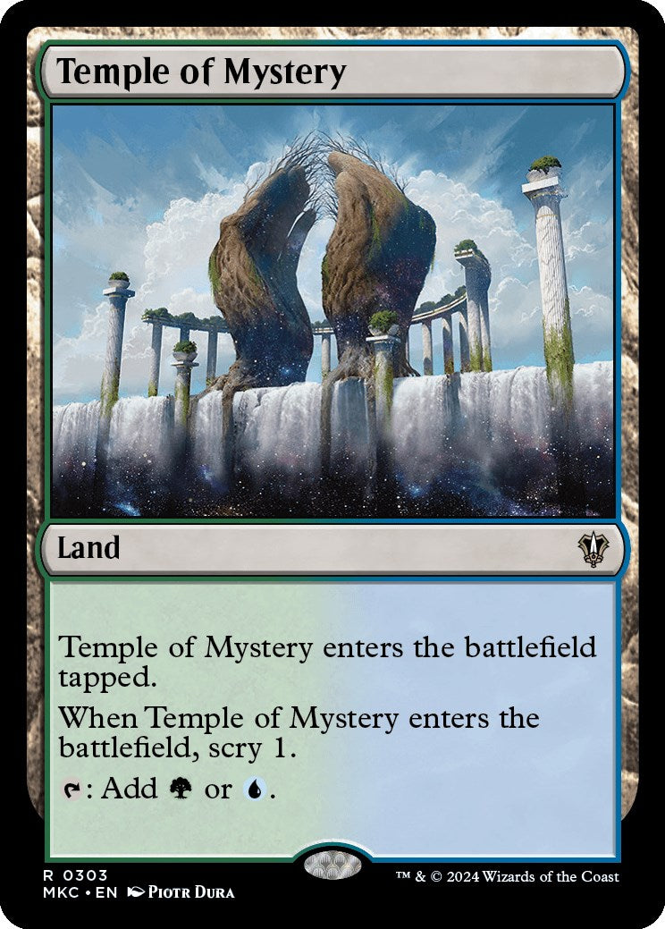 Temple of Mystery [Murders at Karlov Manor Commander] | Card Citadel