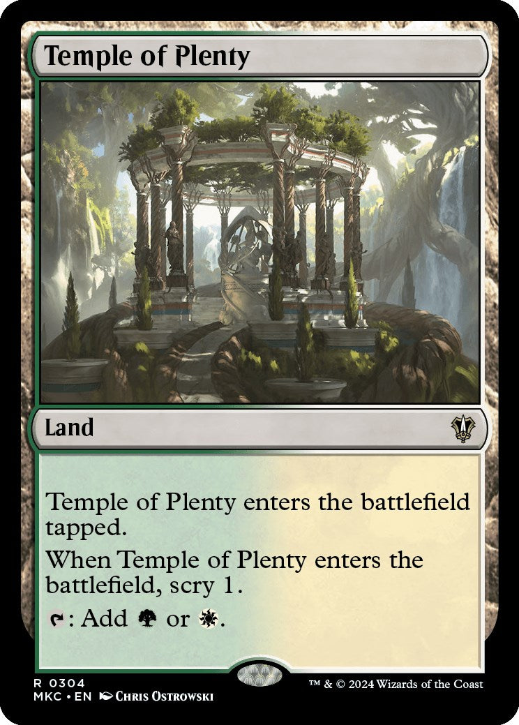 Temple of Plenty [Murders at Karlov Manor Commander] | Card Citadel