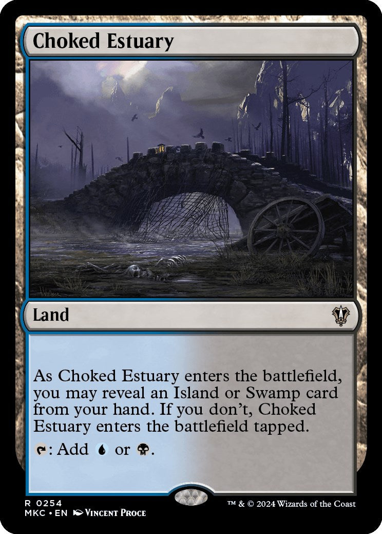 Choked Estuary [Murders at Karlov Manor Commander] | Card Citadel