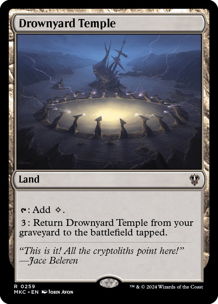 Drownyard Temple [Murders at Karlov Manor Commander] | Card Citadel