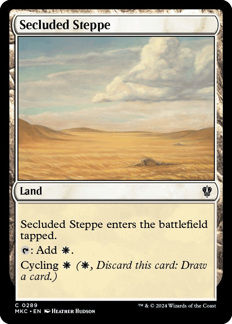 Secluded Steppe [Murders at Karlov Manor Commander] | Card Citadel