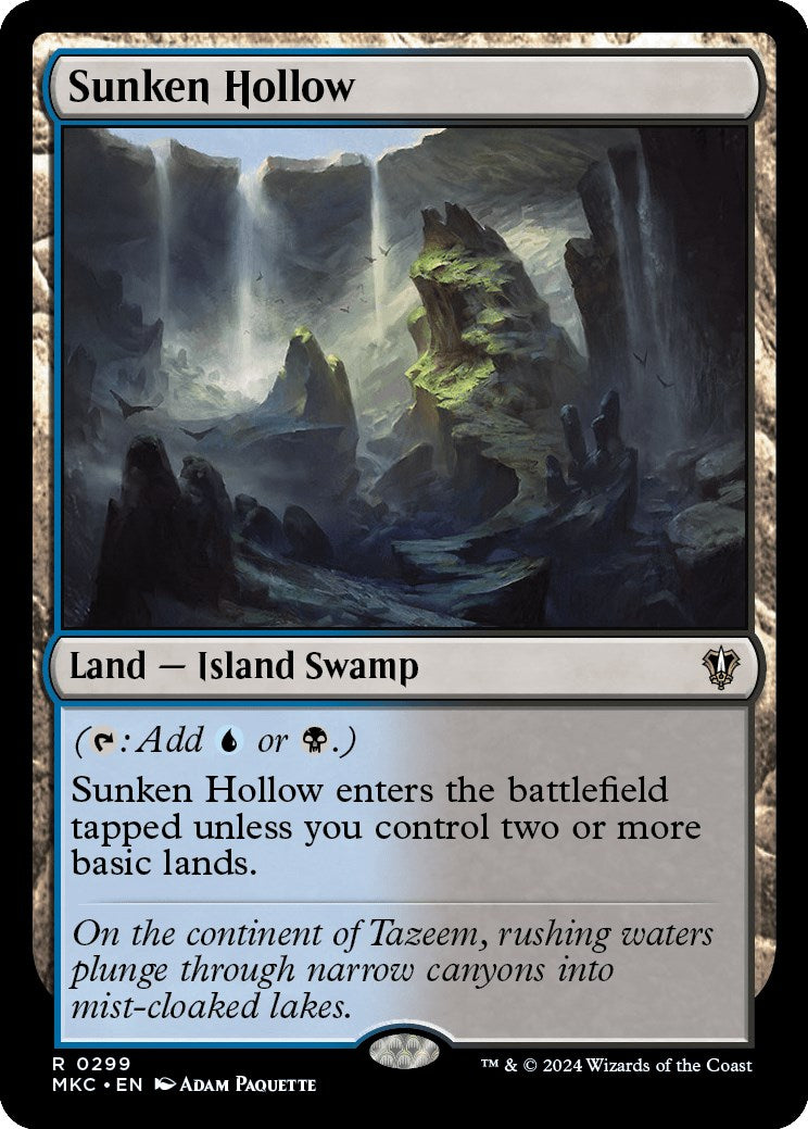 Sunken Hollow [Murders at Karlov Manor Commander] | Card Citadel